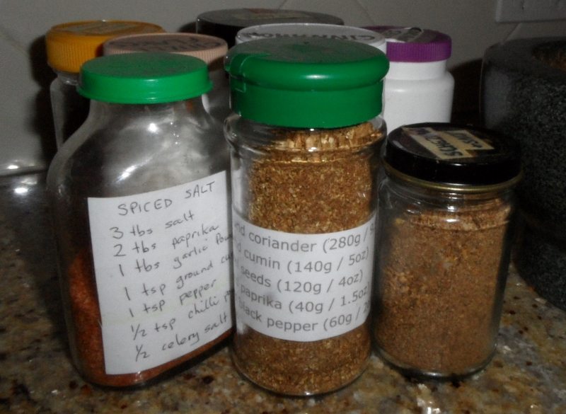 SALTS, RUBS and SPICE MIXES