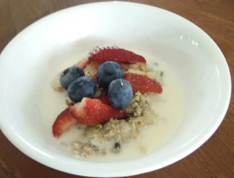 One of the ways to eat chia for breakfast 