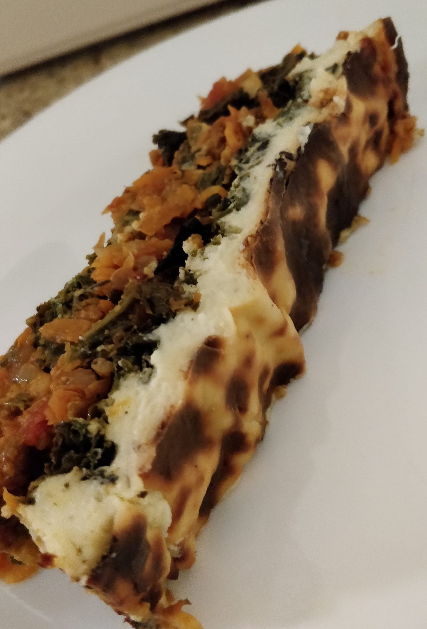 Kale, Carrot & Lentil Lasagne