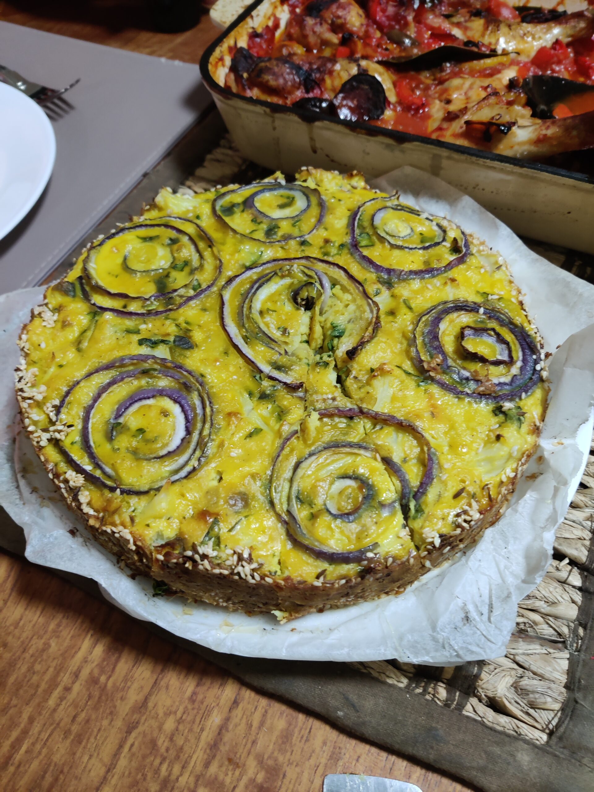 Cauliflower Cake