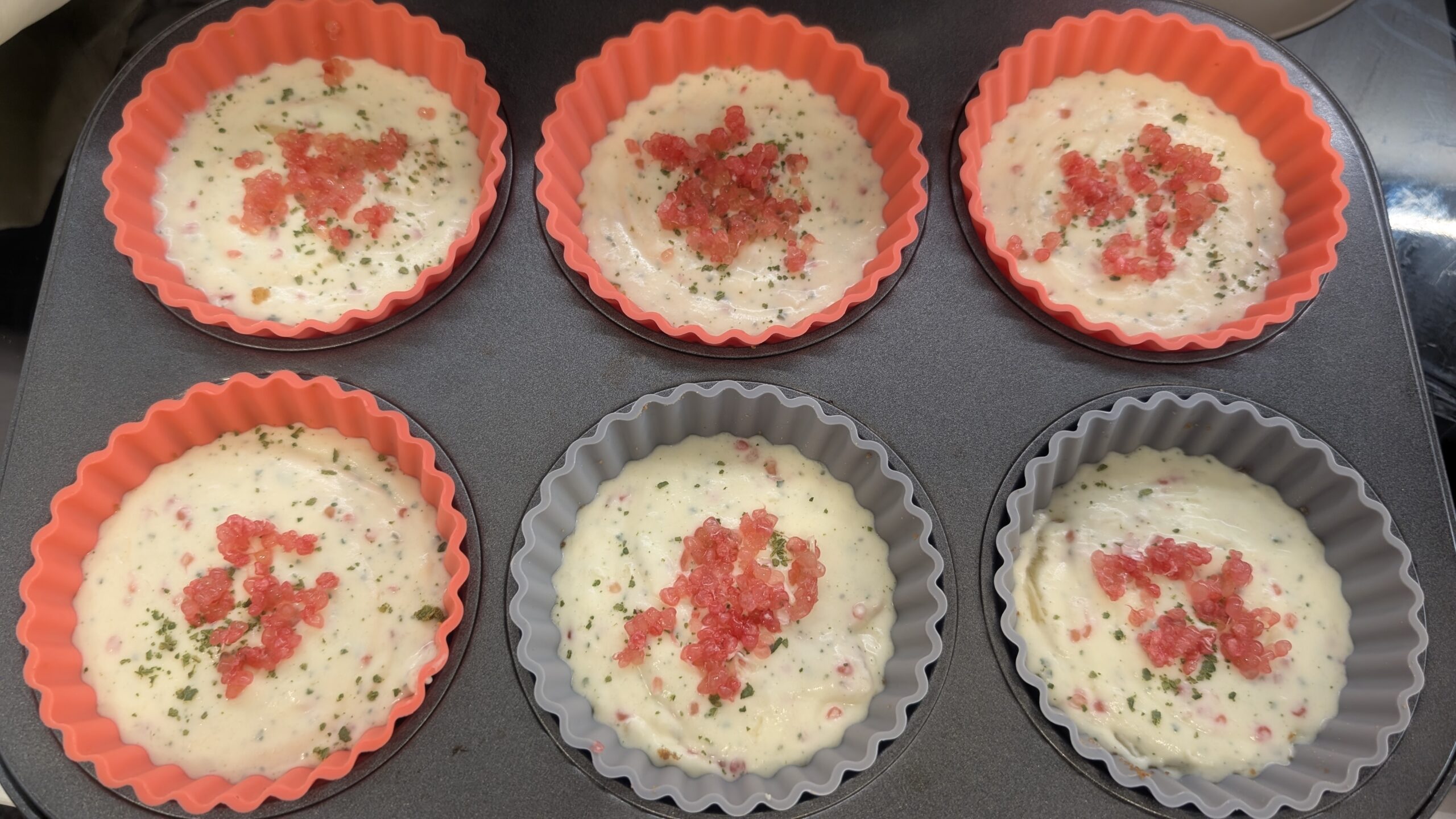 No-Bake Mini Cheesecakes with Finger Lime and Lemon Myrtle