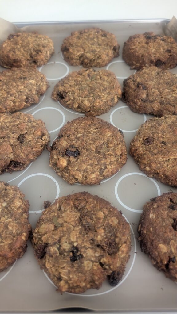 Smaller healthier biscuits