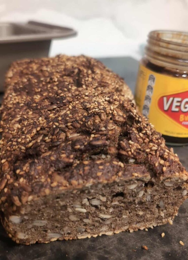 Seeded sourdough loaf