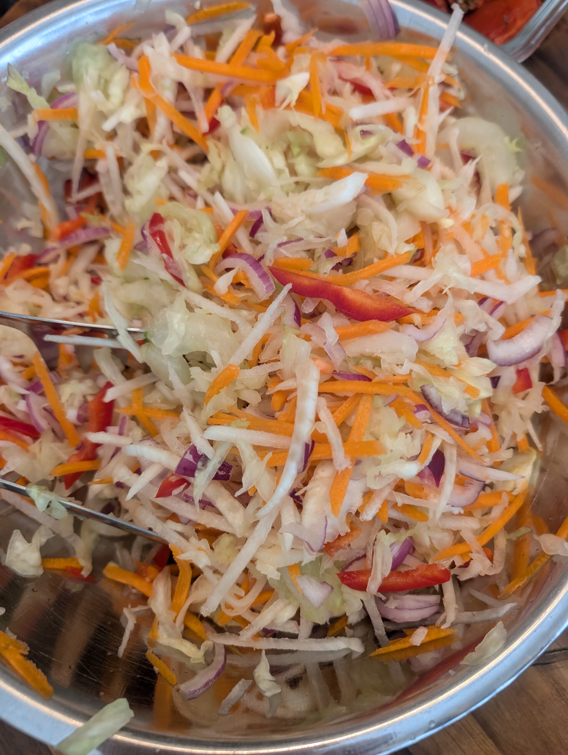 FENNEL, APPLE AND CUCUMBER SLAW