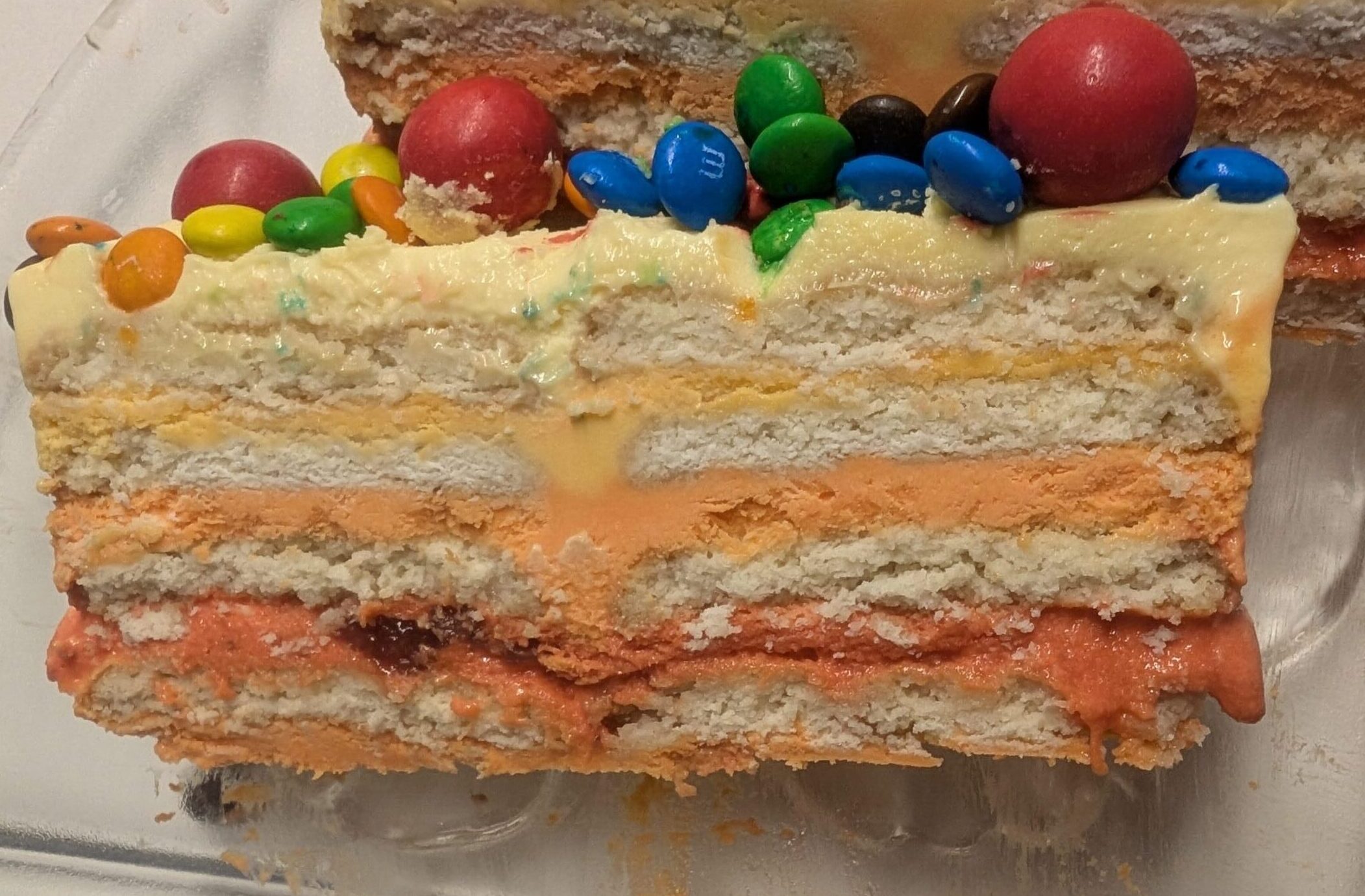 ICEBOX REVEAL CAKE