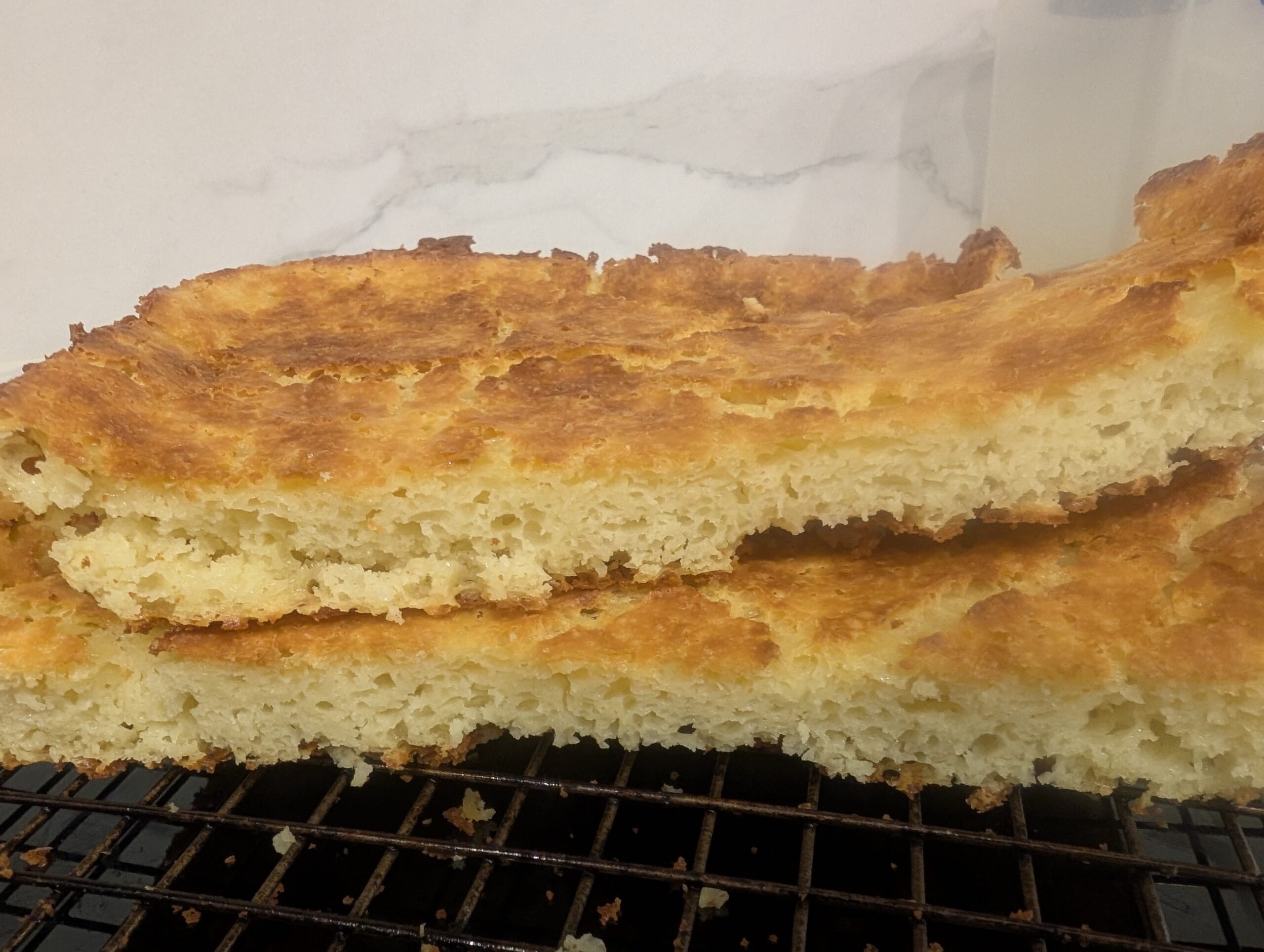 CRISPY BREAD – CRUMPET AND FOCACCIA HAD A BABY