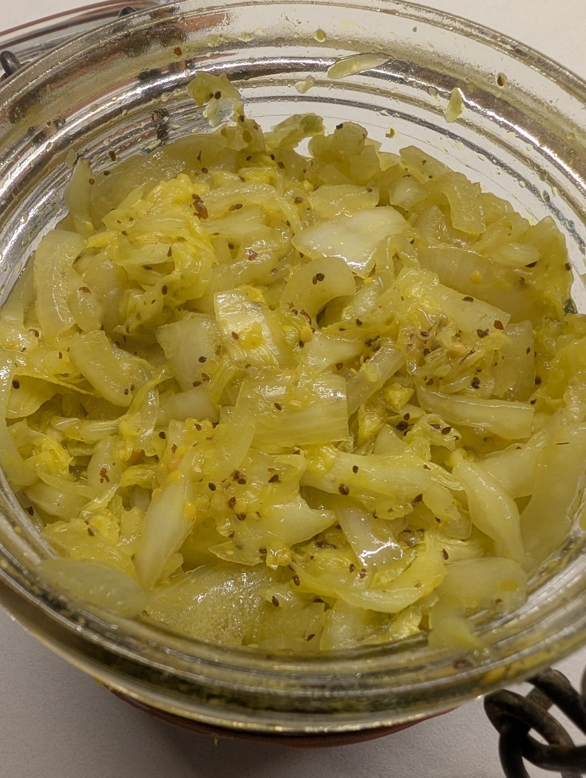 MUSTARD PICKLED CABBAGE
