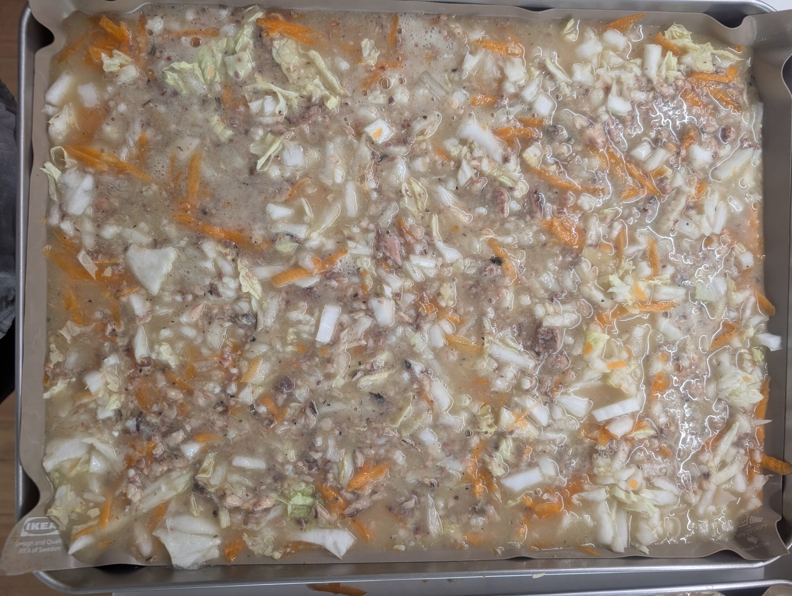 EGG WHITE DOG DINNER TOPPERS