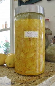 Pickled daikon